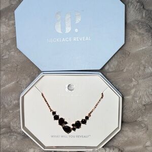 Necklace Reveal Black and Gold Necklace
